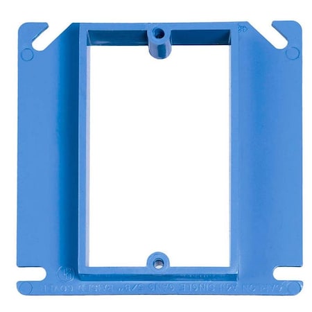 Carlon BOX COVER 1GANG SQ 4"" A411RR